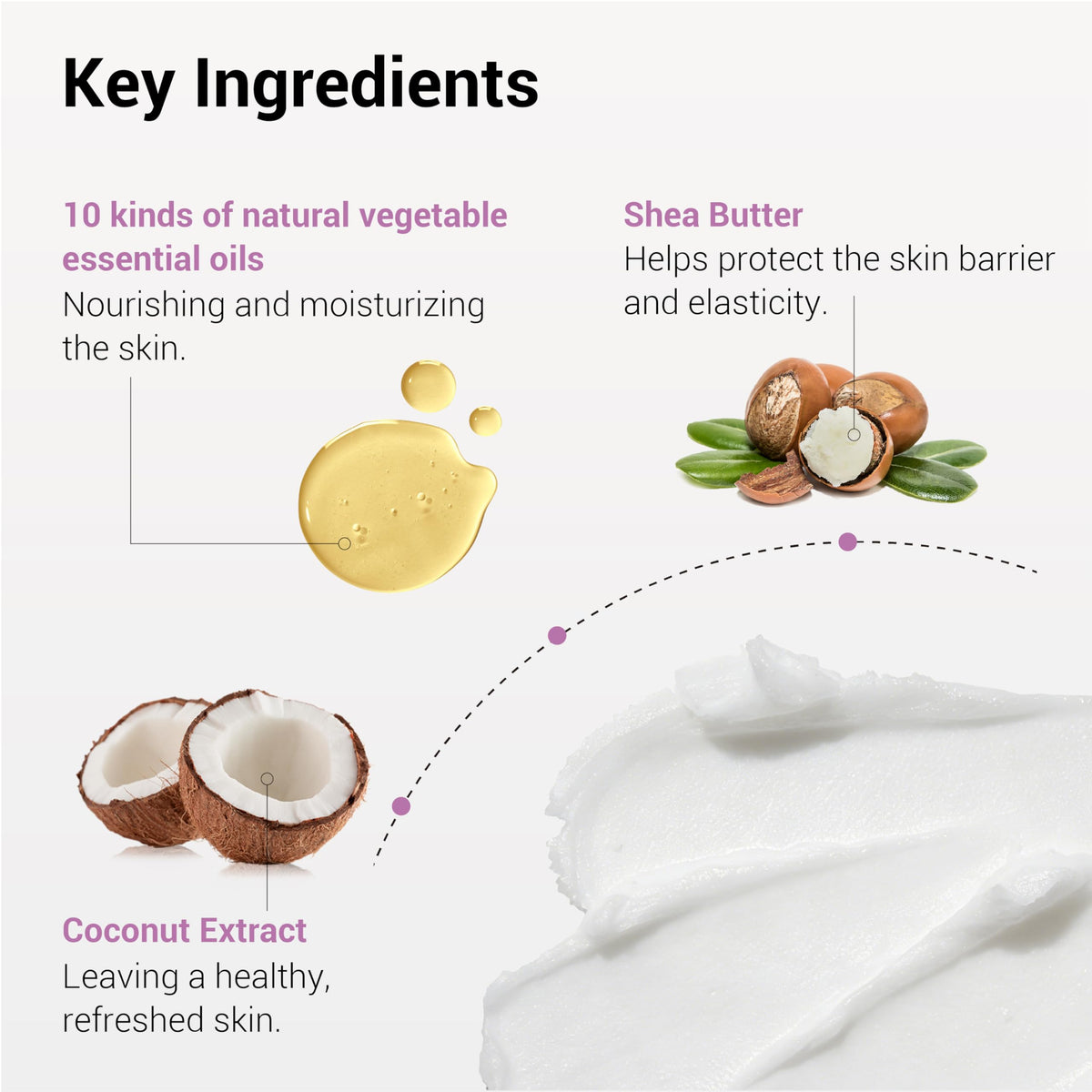HEIMISH close-up label showing product claims and ingredient clarity