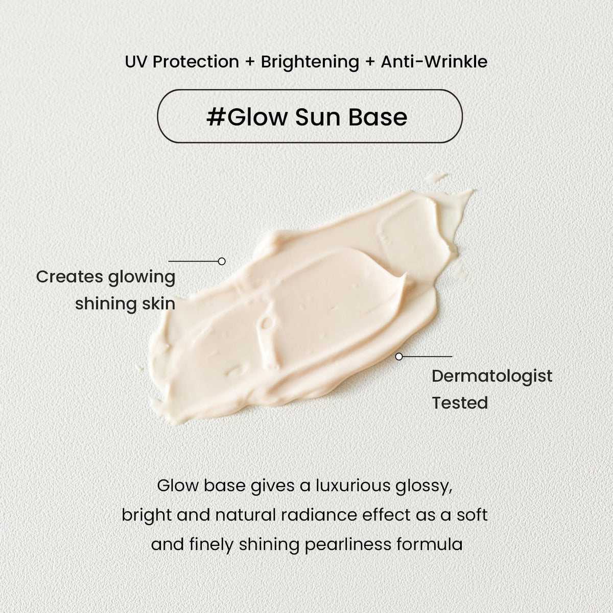HEIMISH close-up pearl finish delivering natural luminous glow