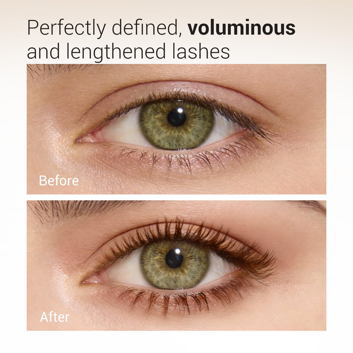 HEIMISH swatch of tubing mascara texture to show buildable volume