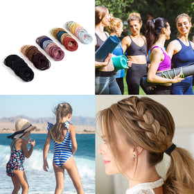 Helamvly colorful assortment spread on white illustrating 19 colors for outfit matching