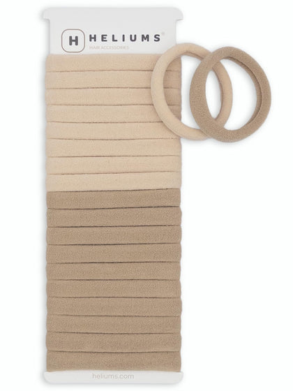 Heliums front packaging showing 20-pack blonde mix and value benefit
