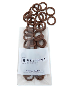 Heliums front packaging medium brown showing 40-count for easy selection and storage