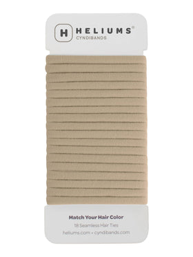 Heliums front packaging Sandy Blonde showing 18-pack and product benefit discrete hold