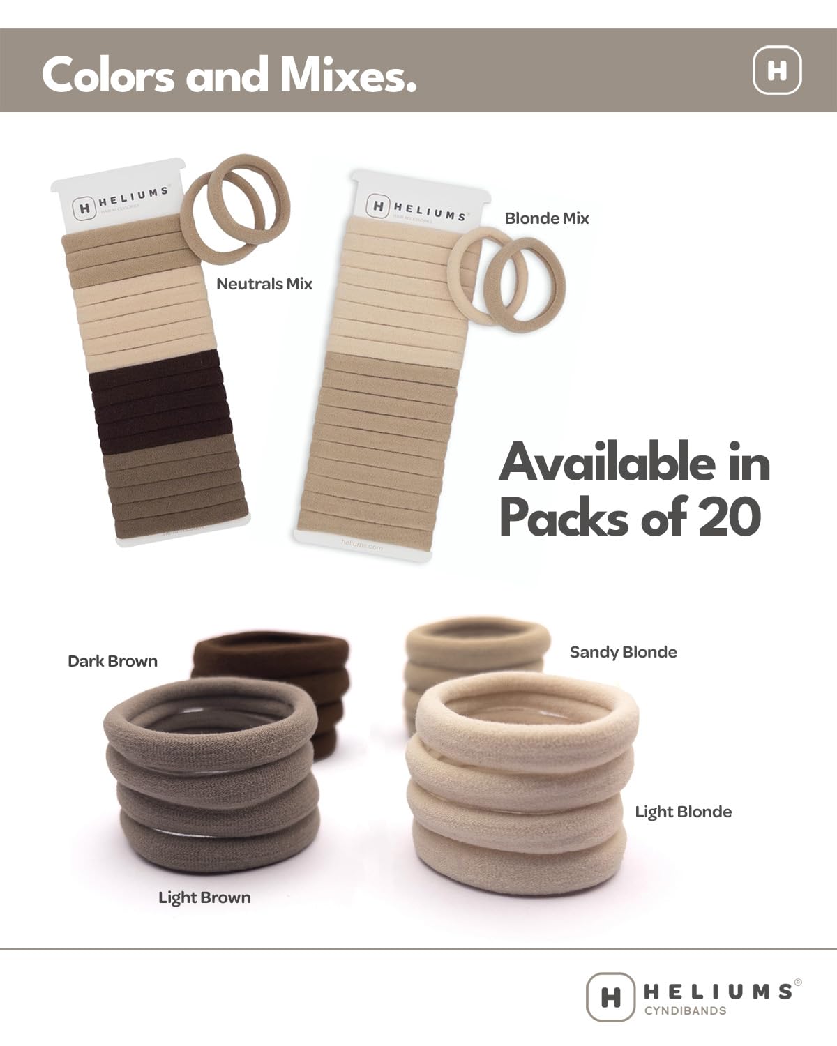Heliums held in hand to illustrate 1.5 inch standard size and easy portability