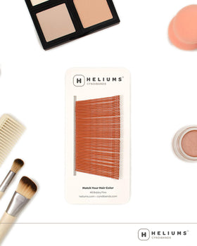 Heliums label displaying 48 count pack for ample styling supply