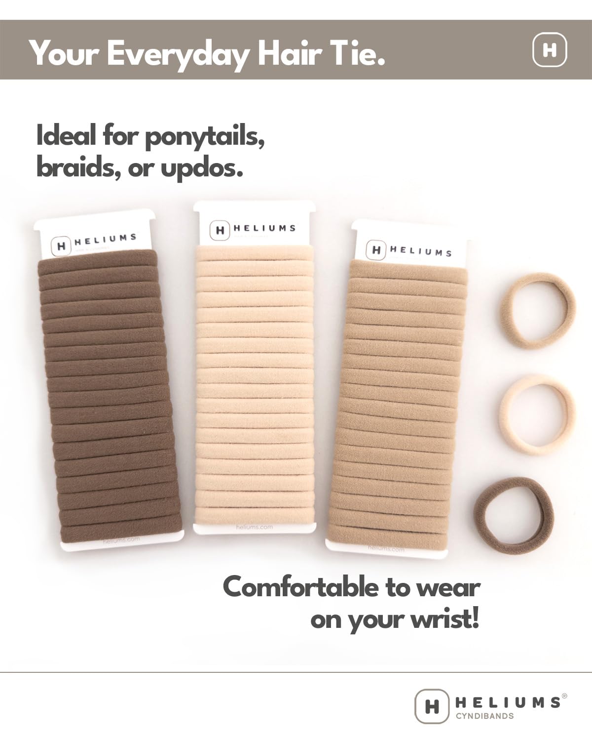 Heliums single band detail showing seamless edge and gentle grip