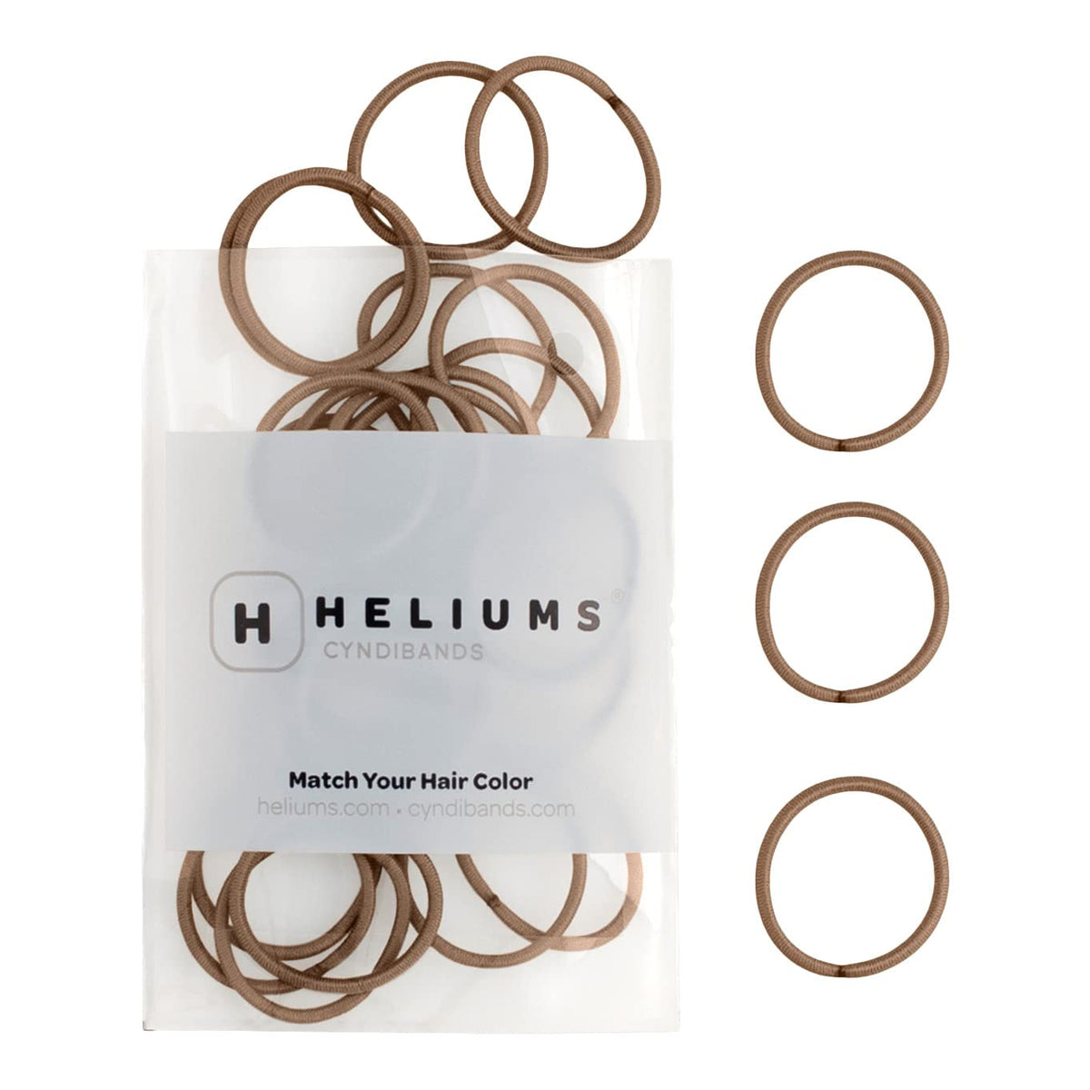 Heliums light brown front pack shot showing compact 48-count — low-profile hold