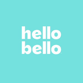 Hello Bello bottle on nursery shelf highlighting brand and everyday use