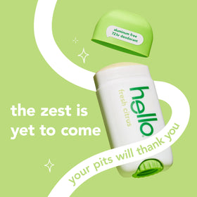 hello Fresh Citrus stick close-up highlighting smooth glide and stick design