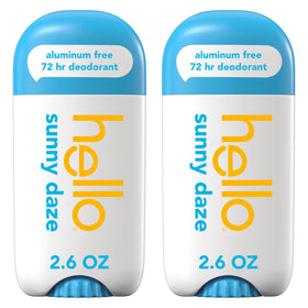 hello Sunny Daze front packaging showing vibrant citrus artwork and product name, attractive shelf appeal