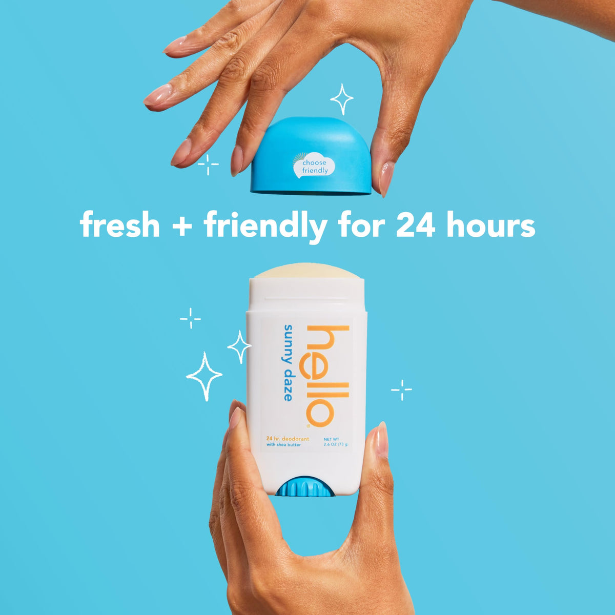 hello Sunny Daze two-pack boxed presentation ready for gifting and travel convenience