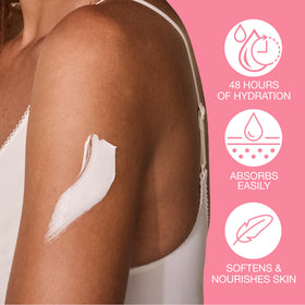 Hempz application on forearm in use demonstrating quick absorption