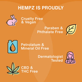 Hempz in bathroom lifestyle setting showing daily use and gentle care