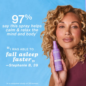 Hempz bottle in hand demonstrating travel-size convenience and portability