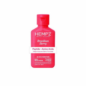 Hempz front packaging showing product and fragrance benefit