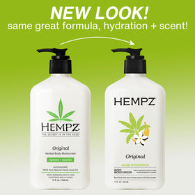 Hempz close-up of shea butter ingredient offering rich moisture and softness