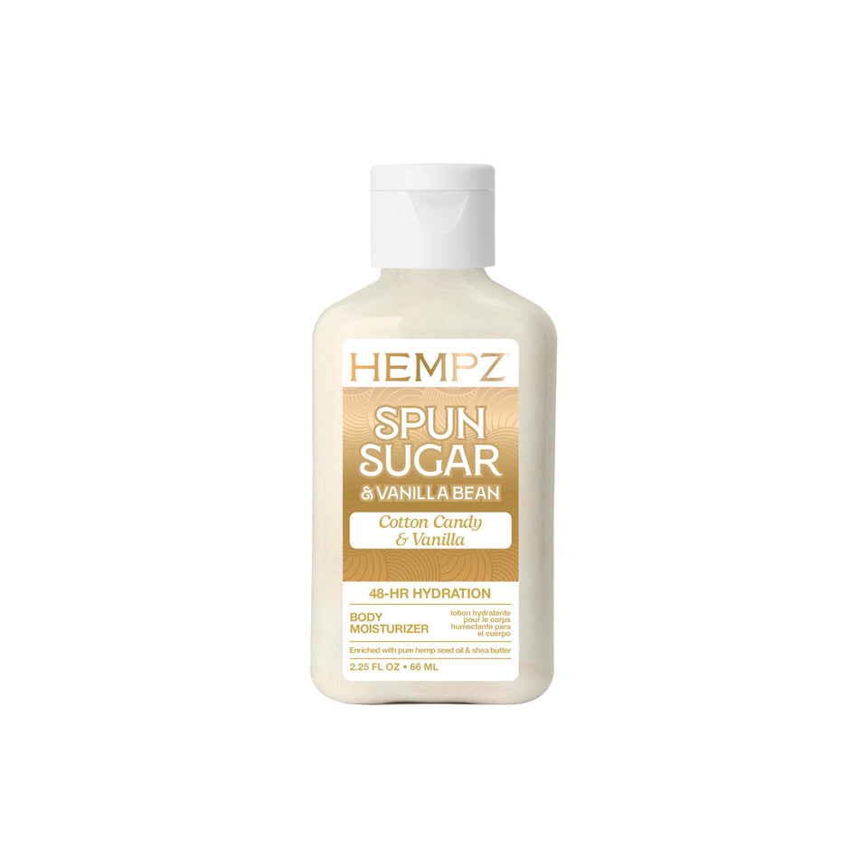 Hempz front packaging showing mini lotion and branding for easy recognition