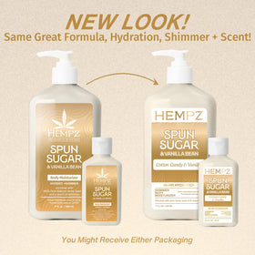 Hempz tube close-up displaying label details and cap for product clarity