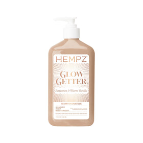 Hempz front packaging shows 17 oz bottle and product benefits for everyday hydration