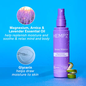 Hempz hemp seed oil ingredient focus highlighting moisture-locking benefit