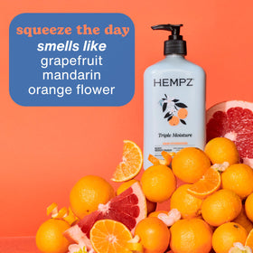HEMPZ hemp seed oil ingredient shot highlighting nourishment