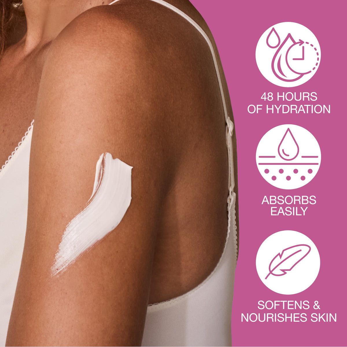 Hempz label detail showing ingredients and vegan, paraben-free badges
