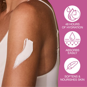 Hempz label detail showing ingredients and vegan, paraben-free badges
