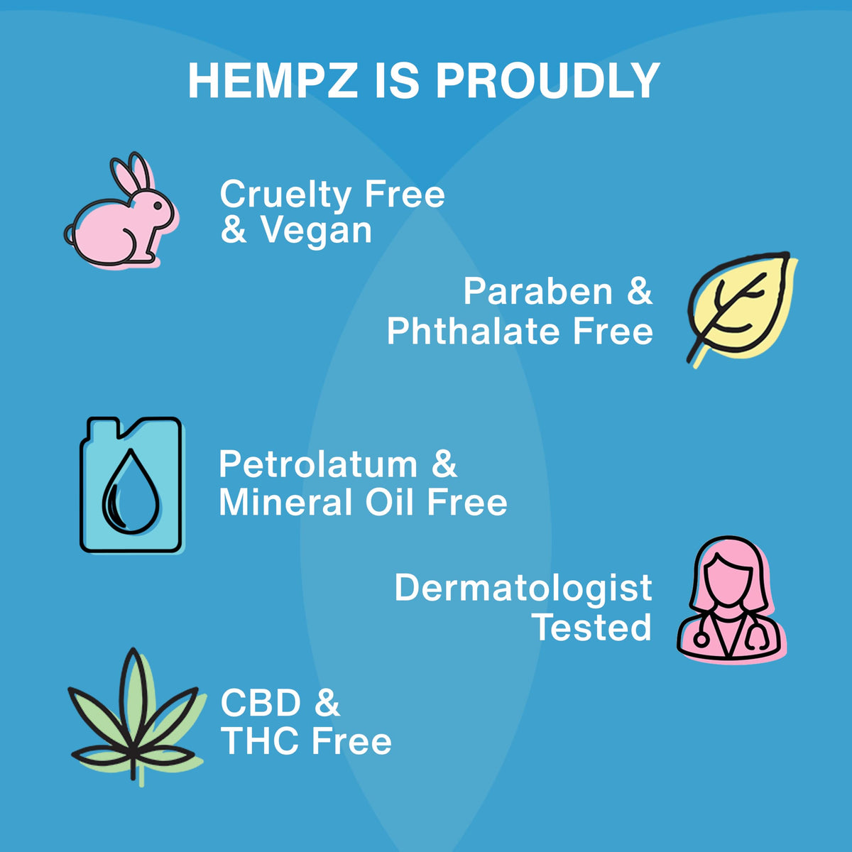 HEMPZ on bathroom shelf in lifestyle setting for routine use