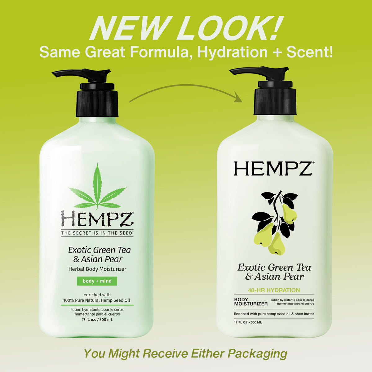 Hempz lotion texture close-up illustrating lightweight creamy hydration benefit