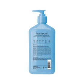 Hempz pump and cap detail of Ocean Breeze lotion, demonstrates easy dispensing
