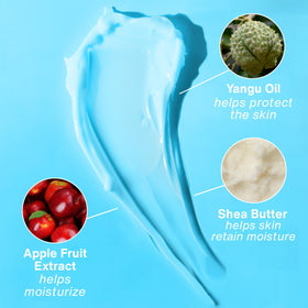 HEMPZ jar shown next to hand to indicate 17 oz scale