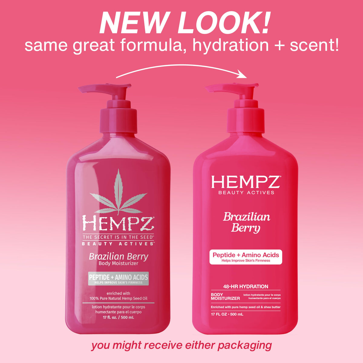 Hempz lotion texture close-up showing creamy hydration for soft skin