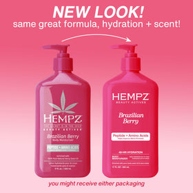 Hempz lotion texture close-up showing creamy hydration for soft skin