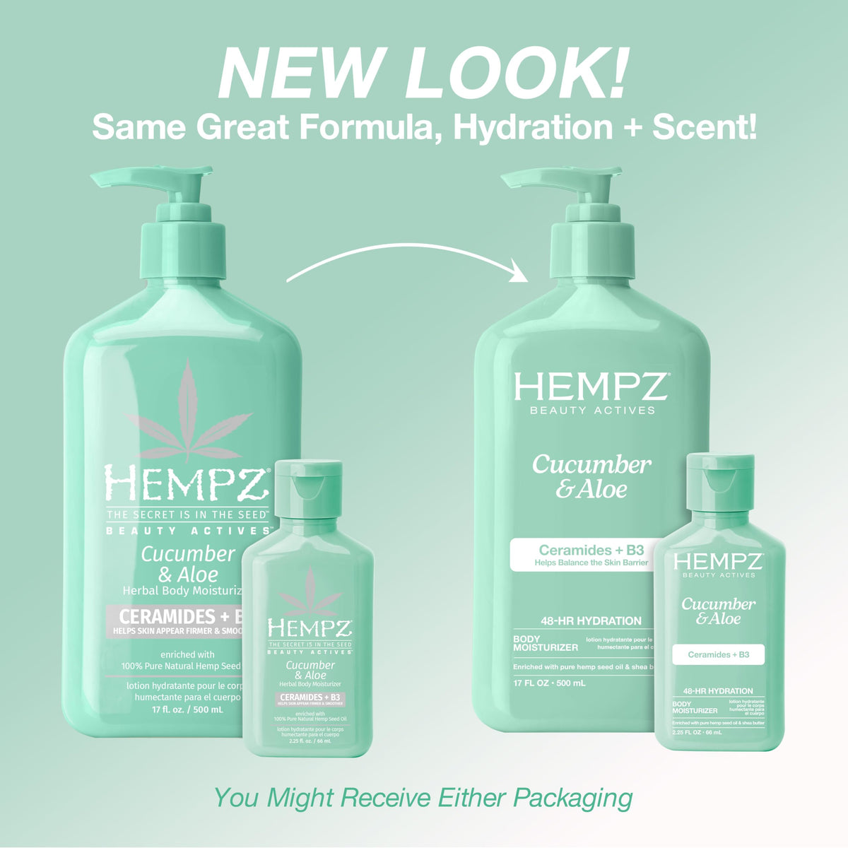 Hempz cream texture swirl demonstrating lightweight, fast-absorbing feel