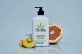 Hempz two 17fl oz jars side-by-side size comparison convenience benefit