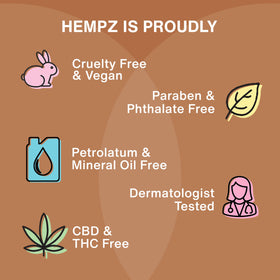 Hempz bottle staged in bathroom conveying daily ritual and fresh scent benefit