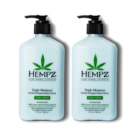 Hempz front jar showing label and peach grapefruit scent benefit