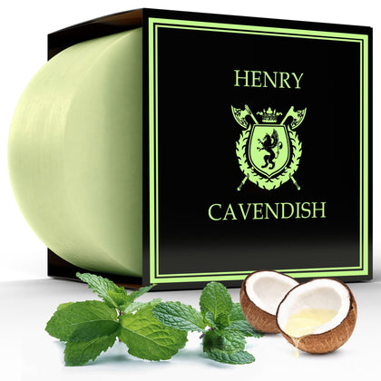 Henry Cavendish front puck shows clean packaging and brand benefit