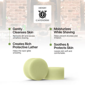 Henry Cavendish shea butter and coconut oil ingredients for moisturization