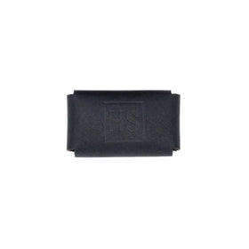 Henson Shaving close-up showing leather stitching and texture for durable protection