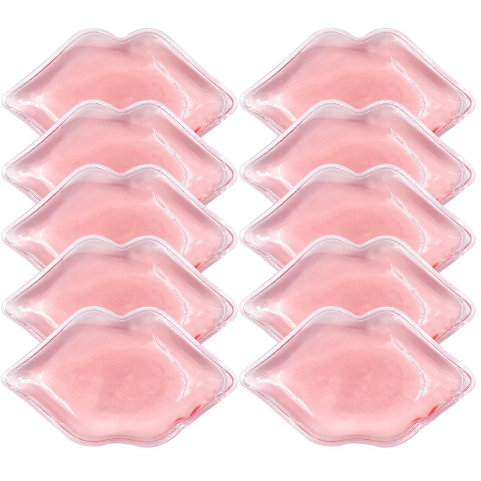 Herb Life front view of lip ice pack showing compact shape and labeling for quick identification