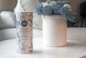 Herb & Root label and ingredients Lavender clear ingredient list