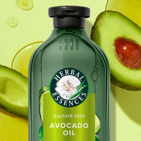 Herbal Essences botanical certification label indicating trusted botanicals