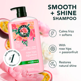 Herbal Essences bottle side label highlighting 29.2 fl oz volume