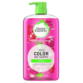 Herbal Essences front label showing product name and Moroccan rose scent benefit