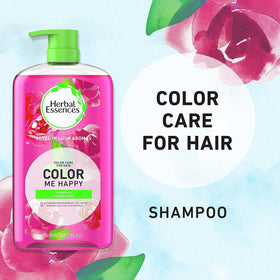 Herbal Essences pump and cap detail highlighting recyclable bottle benefit