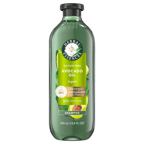 Herbal Essences front packaging showing avocado and argan benefits
