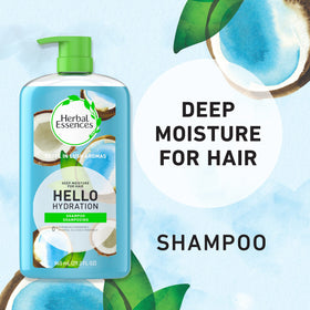 Herbal Essences cap and dispenser ready for easy shower use and controlled dispensing