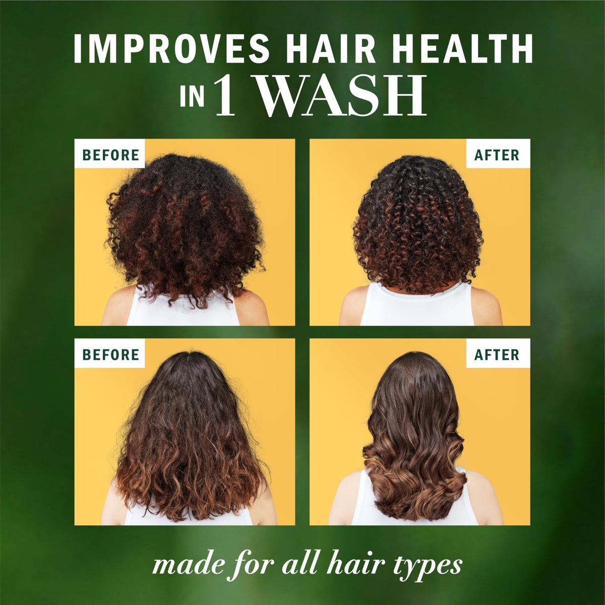 Herbal Essences camellia oil ingredient closeup for lightweight nourishment