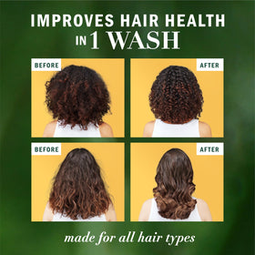 Herbal Essences camellia oil ingredient closeup for lightweight nourishment